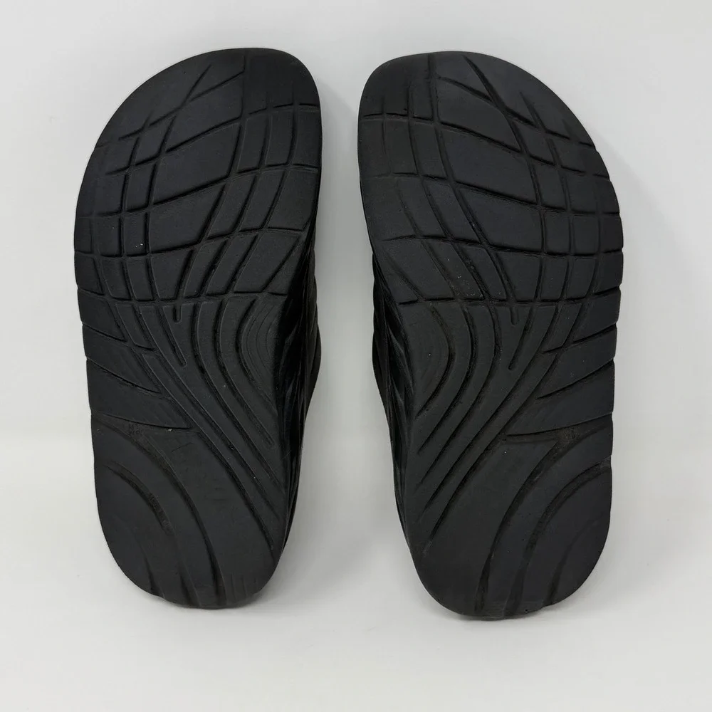 Hoka One One Ora Recovery Slide 2 Black Mens 7 Womens 9 Athletic Sandals 1099673
